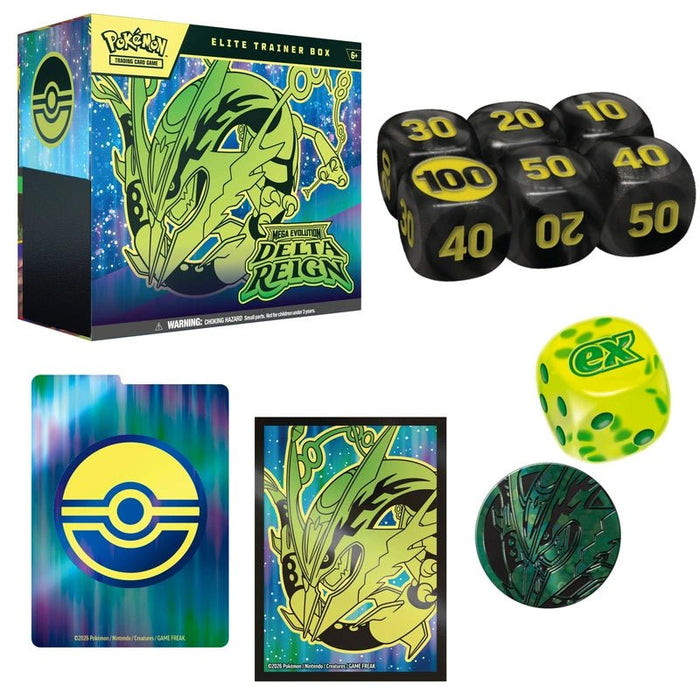 Pokémon TCG: Mega Evolution — Delta Reign Elite Trainer Box (view 2)