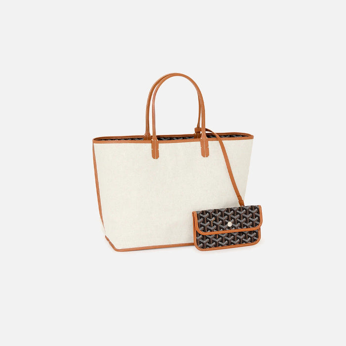 Goyard Saint Louis PM Bag Tan & Black