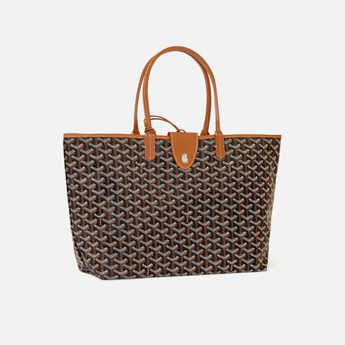Goyard Saint Louis PM Bag Tan & Black