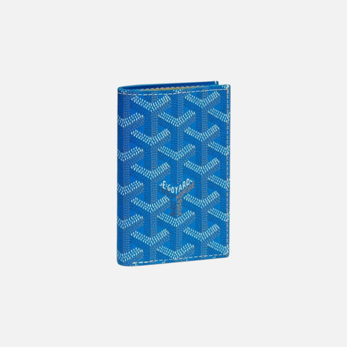 Goyard Saint-Pierre Card Wallet Sky Blue