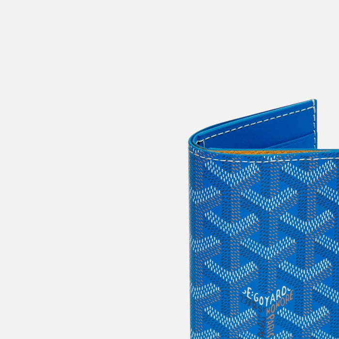 Goyard Saint-Pierre Card Wallet Sky Blue