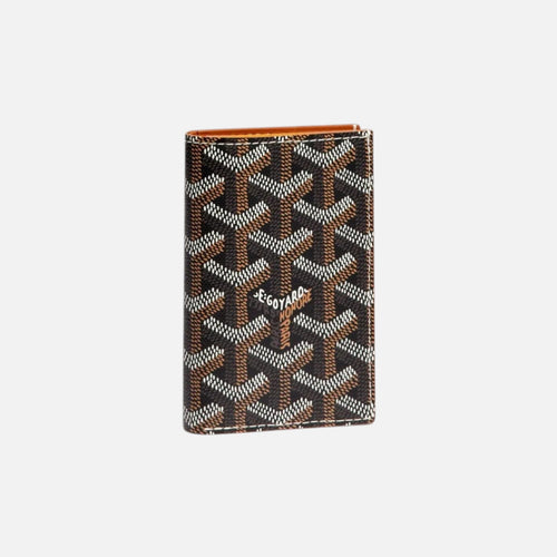 Goyard Saint-Pierre Card Wallet Black Tan
