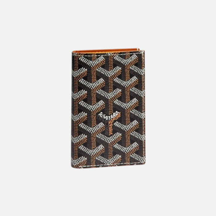 Goyard Saint-Pierre Card Wallet Black Tan