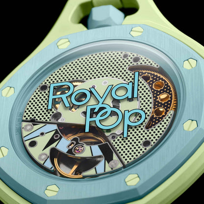 Swatch x Audemars Piguet Royal Pop 'BLAUE ACHT' (SSX03L101N)