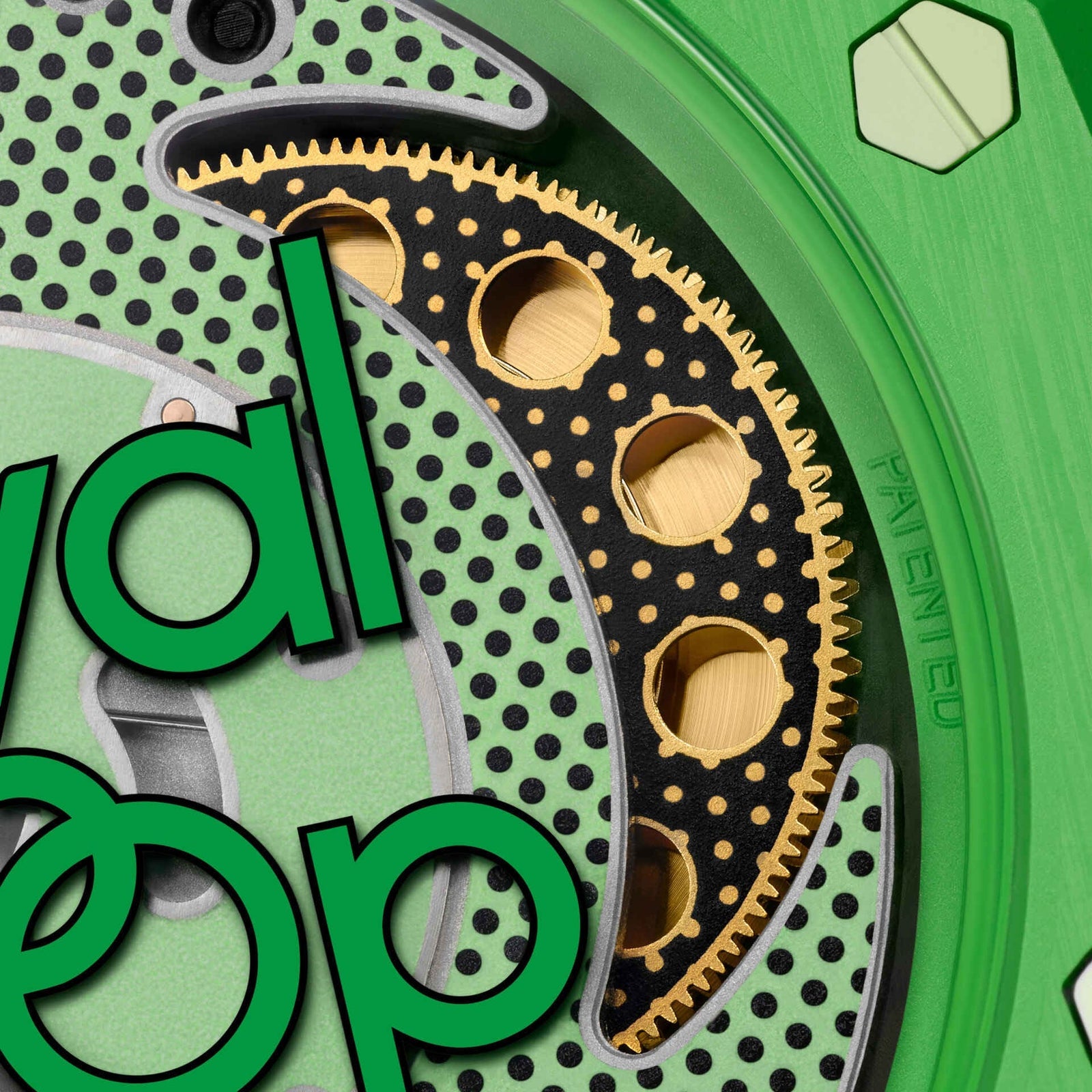 Swatch x Audemars Piguet Royal Pop 'GREEN EIGHT' (SSX03G100N