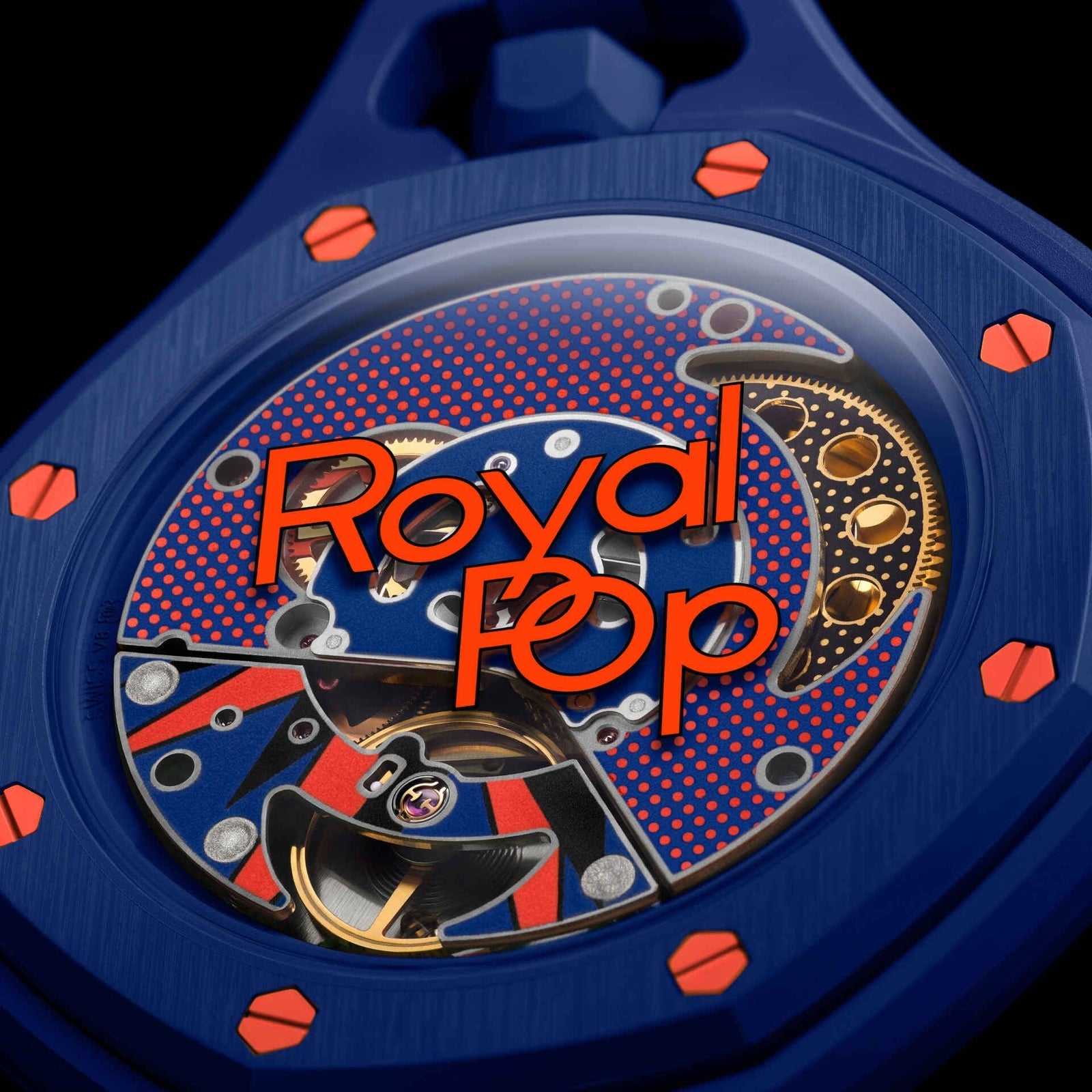 新品未使用　Swatch × Audemars Piguet  Pop Swatch x Audemars Piguet Royal Pop 'ORENJI HACHI' (SSX03L103N