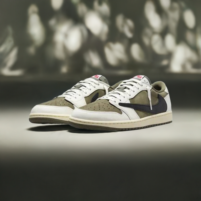Air Jordan 1 Retro Low OG SP Travis Scott 'Medium Olive'