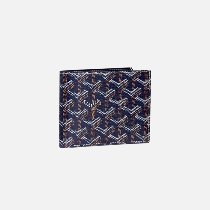 Goyard Victoire Navy Blue Wallet