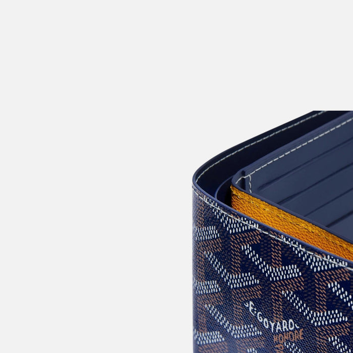 Goyard Victoire Navy Blue Wallet