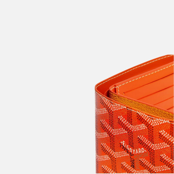 Goyard Victoire Orange Wallet