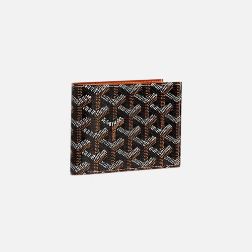 Goyard Victoire Black/Tan Wallet