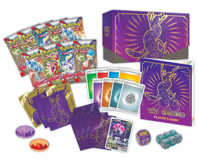 Pokémon JCC: Escarlata y Púrpura — Caja de Entrenador Élite de Miraidon