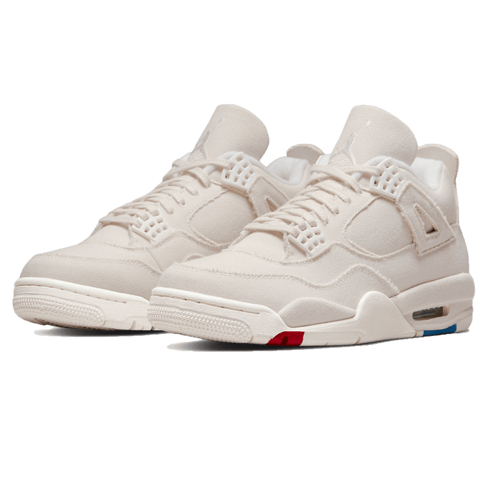 Jordan 4 Retro 'Lona en Blanco' (M)