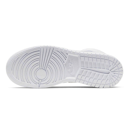 Jordan 1 Mid 'Triple White'