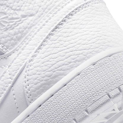 Jordan 1 Mid 'Triple White'