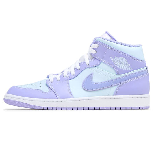 Jordan 1 Mid 'Purple Aqua'