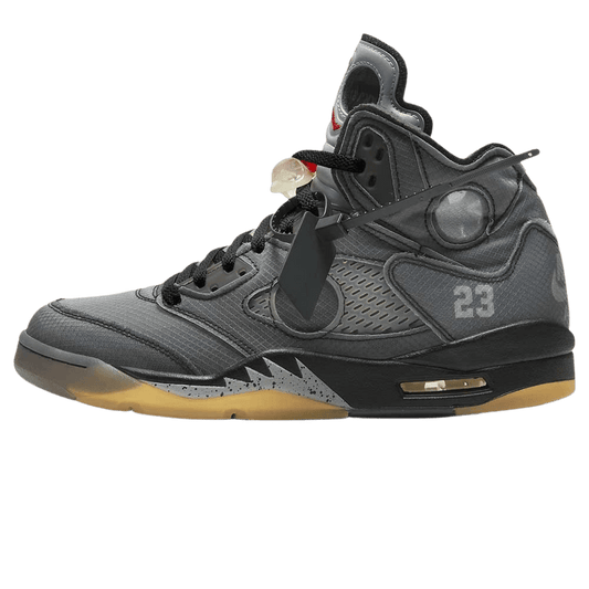 Jordan 5 Off-White 'Black'