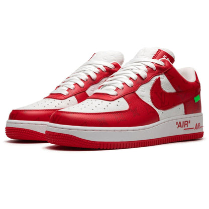 Louis Vuitton Air Force 1 Low 'By Virgil Abloh White Comet Red'