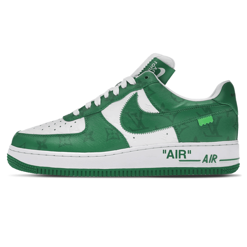 Louis Vuitton Air Force 1 Low 'By Virgil Abloh White Green'